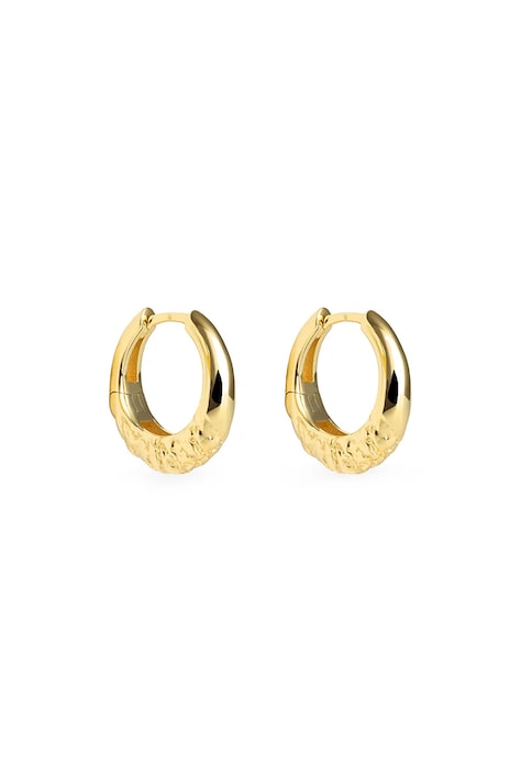 ANIA KRUK kolczyki damskie ze srebra pozłacanego bez kamienia VINTAGE SMRKS1830Z