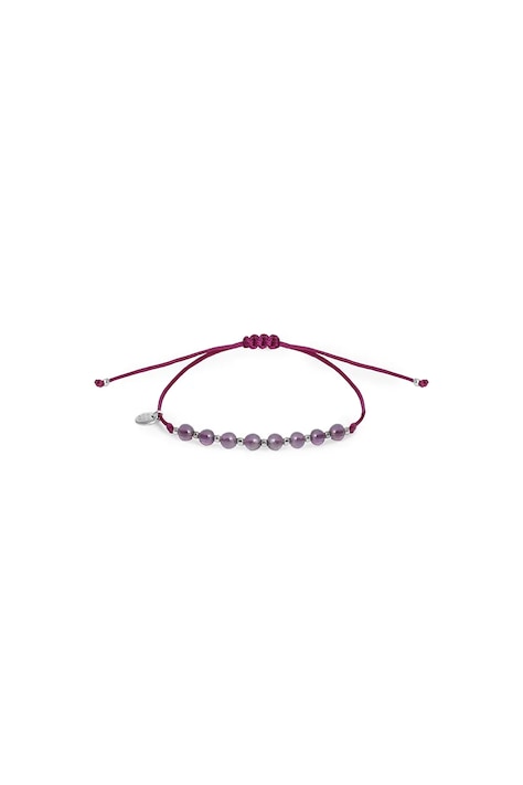 ANIA KRUK zapestnica ženska iz pozlačenega srebra z ametistom SUMMER SAKAU0599