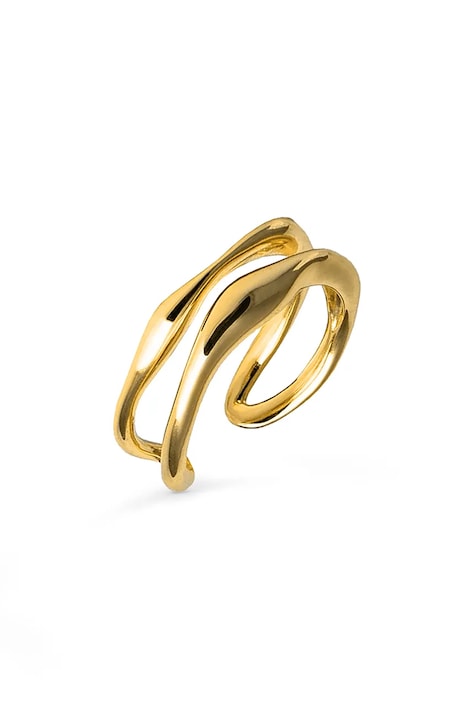 ANIA KRUK prstýnek dámský z pozlaceného kovu VINTAGE MMRPM2570Z