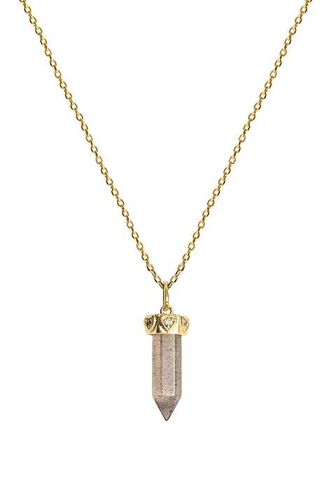 ANIA KRUK колие с висулка дамско от позлатен модел циркон DUO MMRNN2139Z