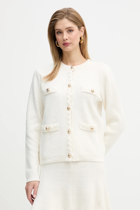 Silvian Heach polo URSAM damski kolor beżowy GPP26396PO