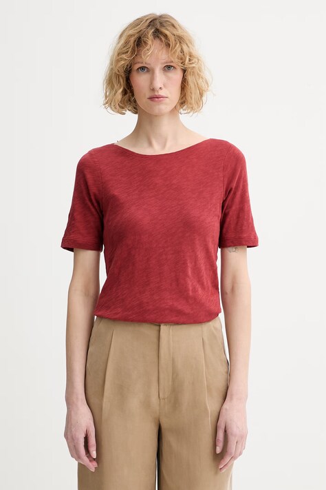 Marc O'Polo tričko dámske bavlnené oranžové 5000014114