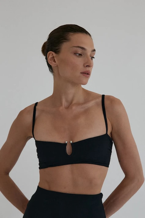 Muuv. biustonosz kąpielowy damski CUAL czarny