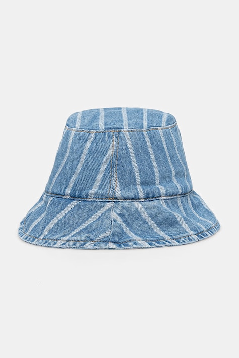 Marc O'Polo bucket hat damski bawełniany niebieski 5000010255