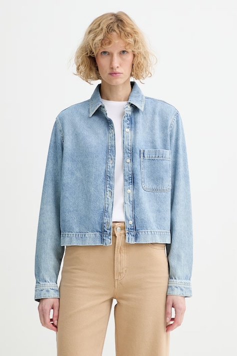 Marc O'Polo koszula damska jeansowa niebieska 5000014170