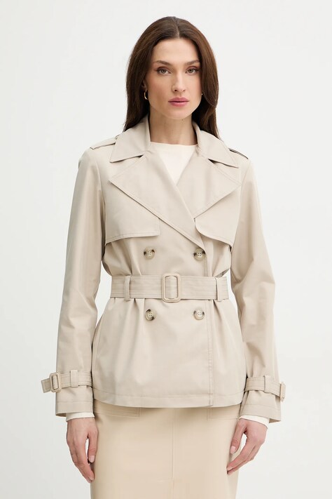 Silvian Heach trencz bawełniany TRELSI kolor beżowy GPP26355TR