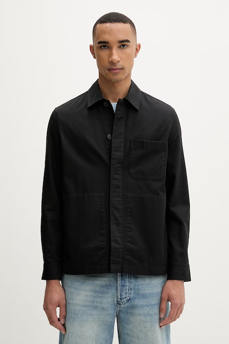 Marc O'Polo kurtka męska z lnem czarna 5000013994