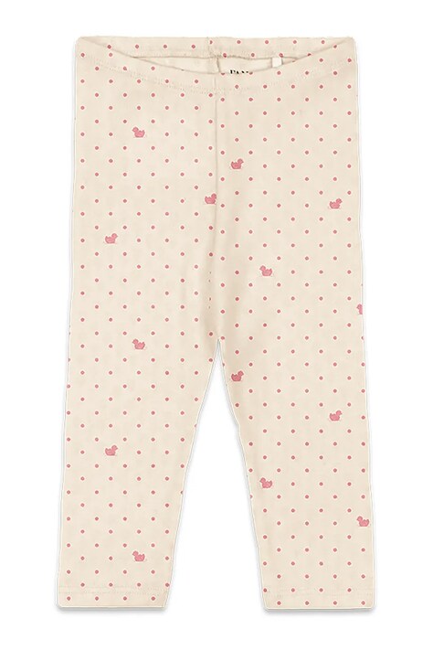 Fanga Fontana colanți pentru copii, din bumbac BELLO DUE PANTS OCS roz regular waist FA100088