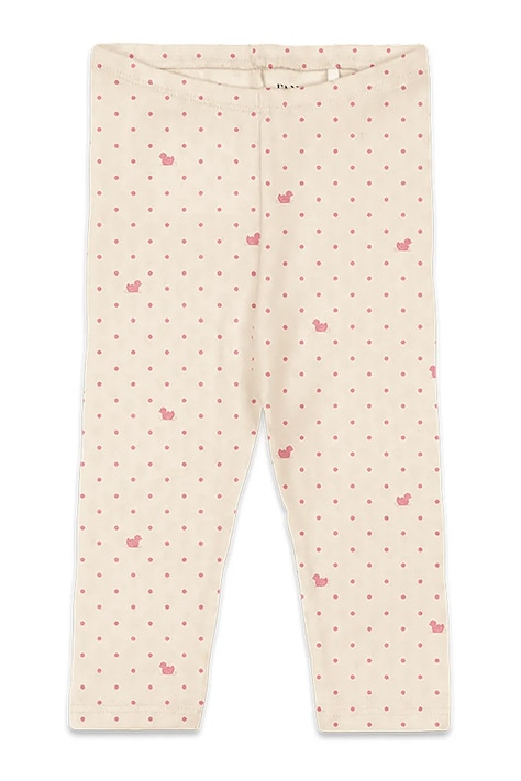 Fanga Fontana colanți pentru copii, din bumbac BELLO DUE PANTS OCS roz regular waist FA100088