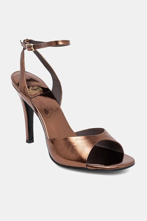 Jeffrey Campbell sandały skórzane Bar-Hop kolor brązowy JC-1584-1-22