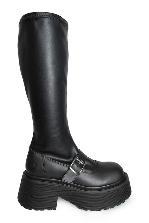 Altercore półbuty damskie Lora czarne na platformie Lora Black