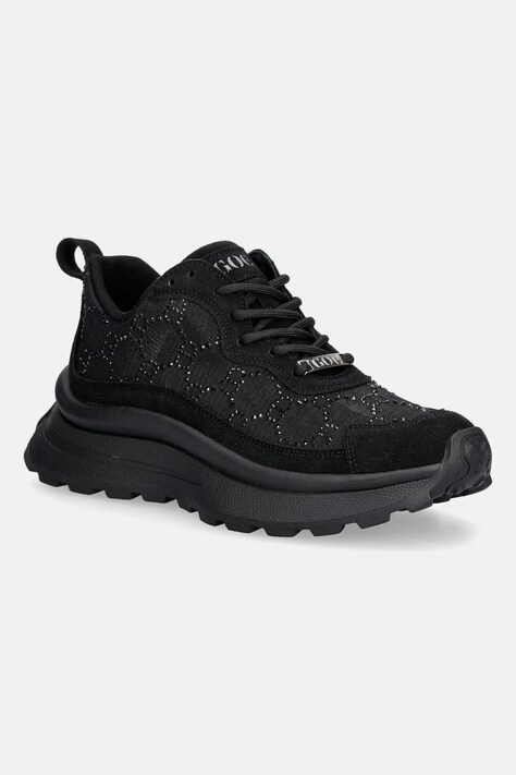 Goe sneakersy damskie czarne TT2N4041