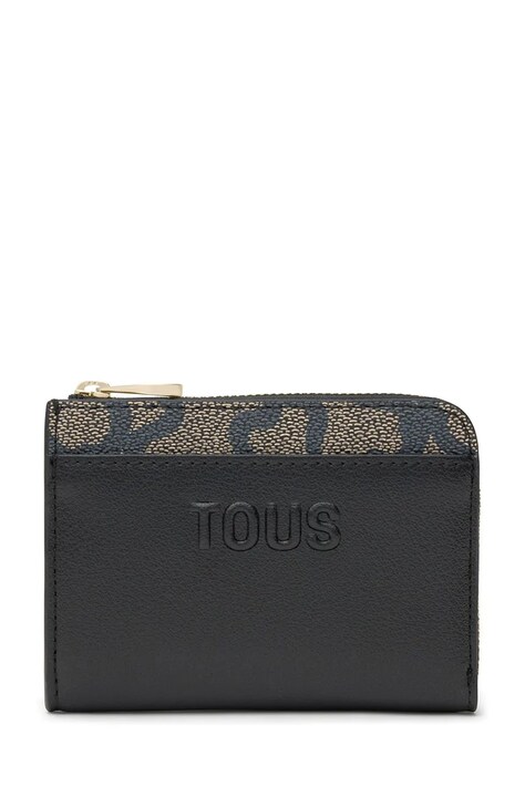 Tous portfel Kaos Icon damski kolor czarny 2002357451