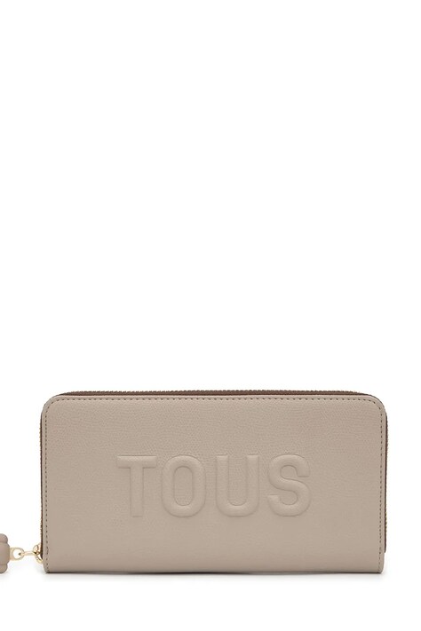 Tous portfel damski kolor beżowy 2002374043