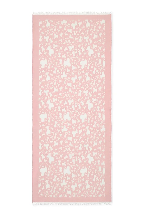 Šál Tous ružová farba, vzorovaný, 2002377313