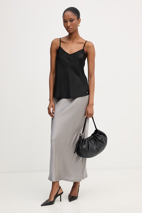 Silvian Heach z wiskozą RAMAGI szara GPP26075LO