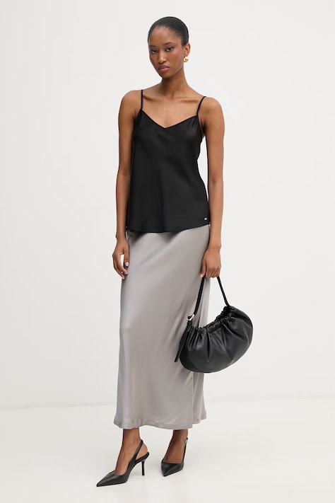 Silvian Heach с вискозой RAMAGI серый однотонный GPP26075LO