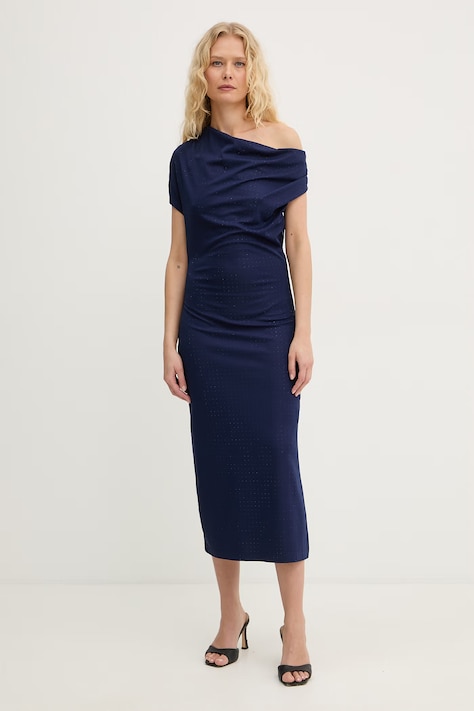 Silvian Heach sukienka TISAW granatowa GPP26086VE
