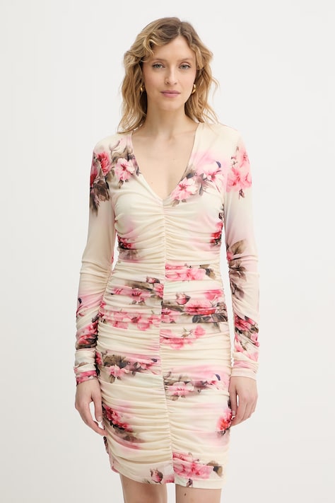 Silvian Heach vestito YAVIM colore beige GPP26285VE