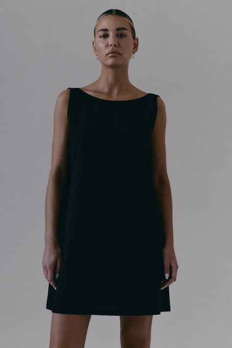 Muuv. sukienka letnia bawełniana EL MAI czarna