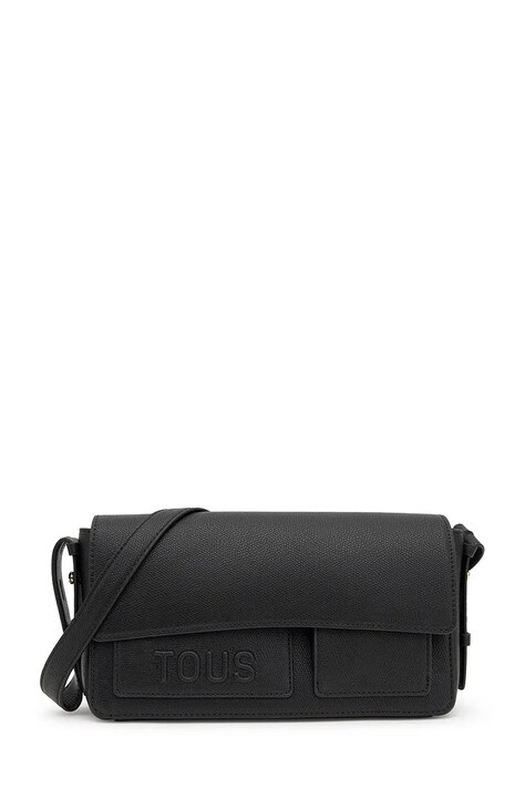 Tous listonoszka damska z imitacji skóry czarna 2002381551