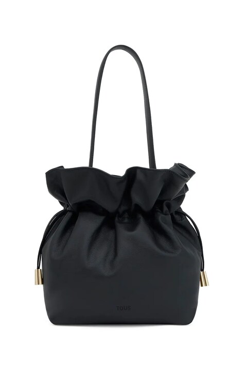 Tous torebka skórzana Heritage kolor czarny 2002375351