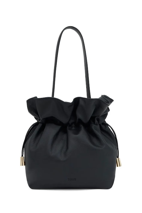 Tous torebka skórzana Heritage kolor czarny 2002375351
