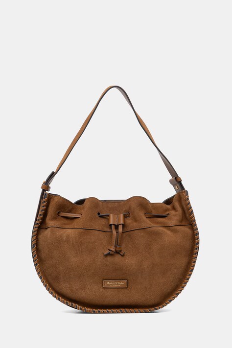 Marc O'Polo torebka damska zamszowa brązowa 5000010852