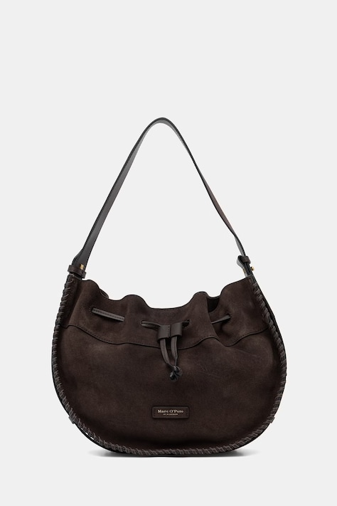 Marc O'Polo torebka damska zamszowa brązowa 5000010852