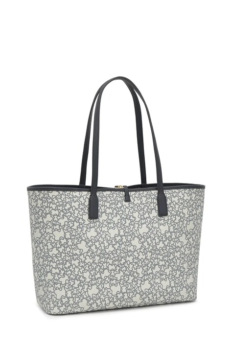 Tous torebka shopper damska z imitacji skóry szara 2002437247