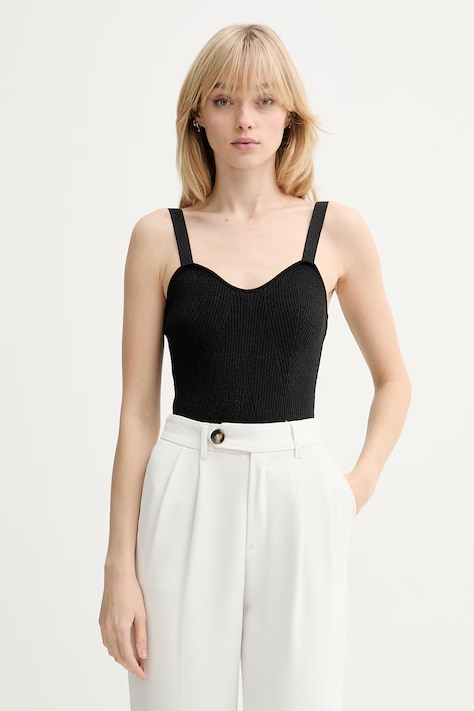 Silvian Heach top MAGALES kolor czarny GPP26429TO