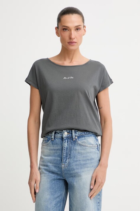 Marc O'Polo футболка жіноча бавовняна сіра 5000014096