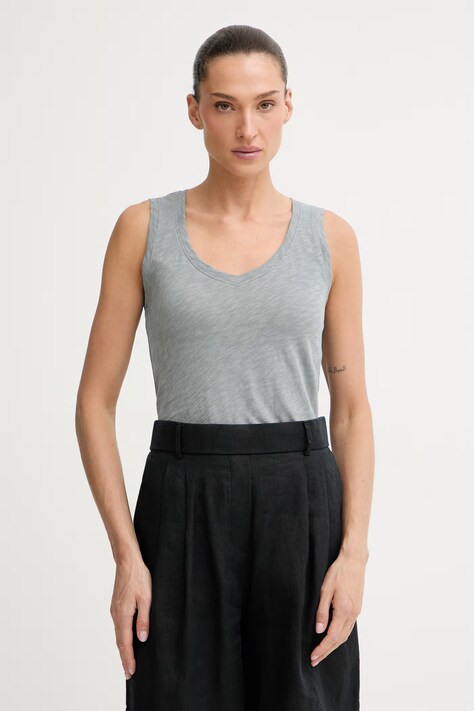 Marc O'Polo топ жіночий бавовняний блакитний 5000014110