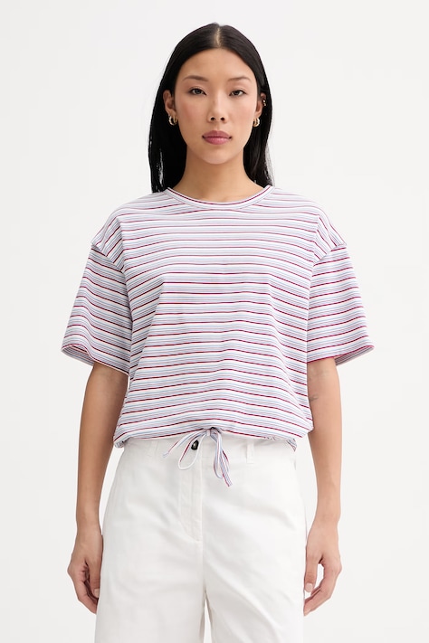 Marc O'Polo T-shirt damski bawełniany biały 5000010176