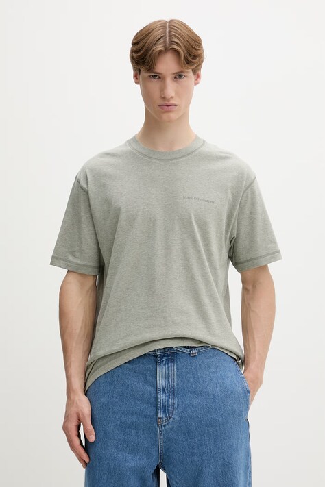 Marc O'Polo T-shirt męski bawełniany zielony 5000010699