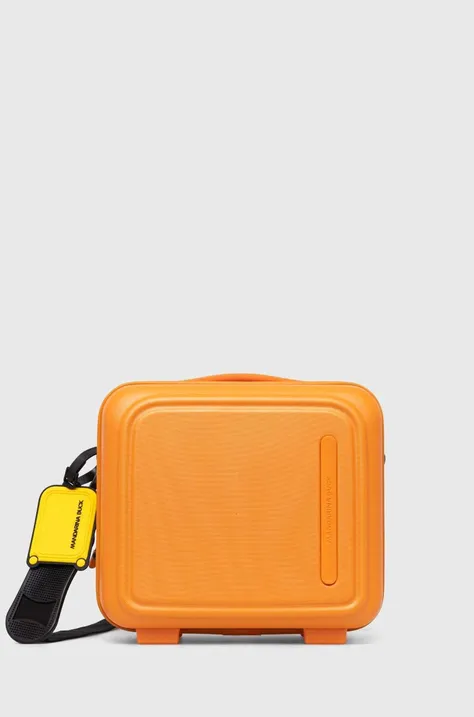 Kozmetična torbica Mandarina Duck oranžna barva
