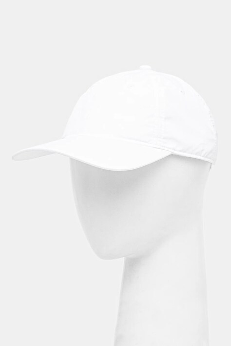 Καπέλο Lacoste χρώμα: άσπρο, RK2662