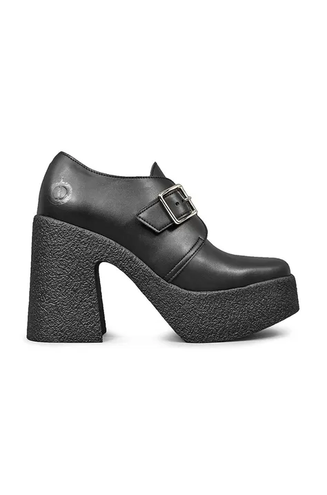 Cipele Altercore Rachel za žene, boja: crna, s platformom