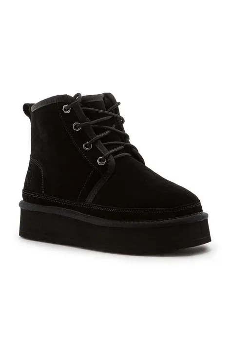 Cipele za snijeg od brušene kože Charles Footwear Grace boja: crna
