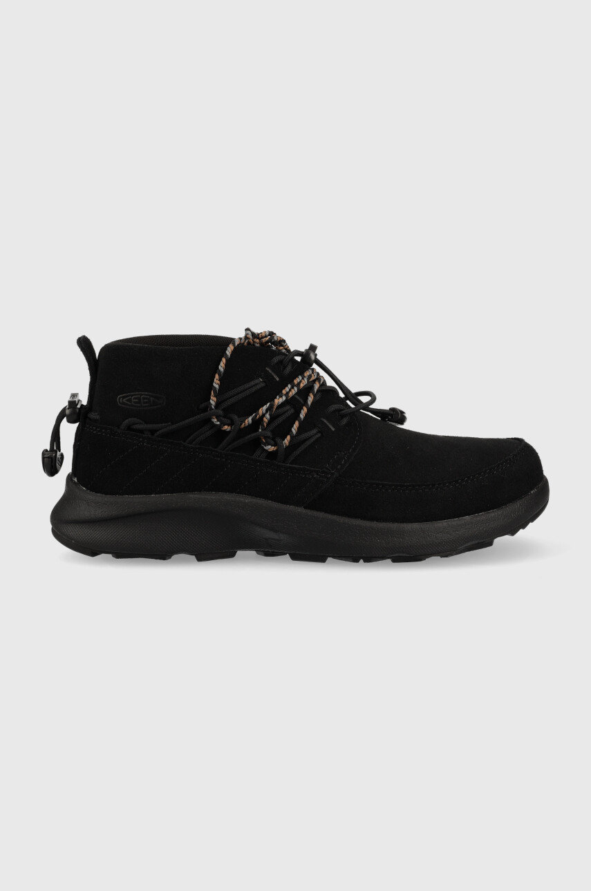 Boty Keen Uneek Chukka pánské, černá barva, 1026730-BLACK