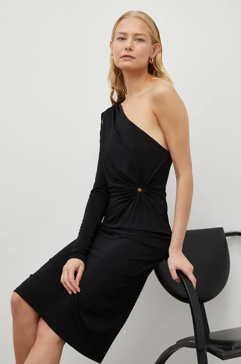Φόρεμα Herskind χρώμα: μαύρο