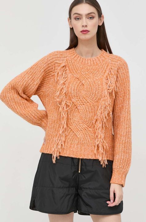 Silvian Heach pulover din amestec de lana