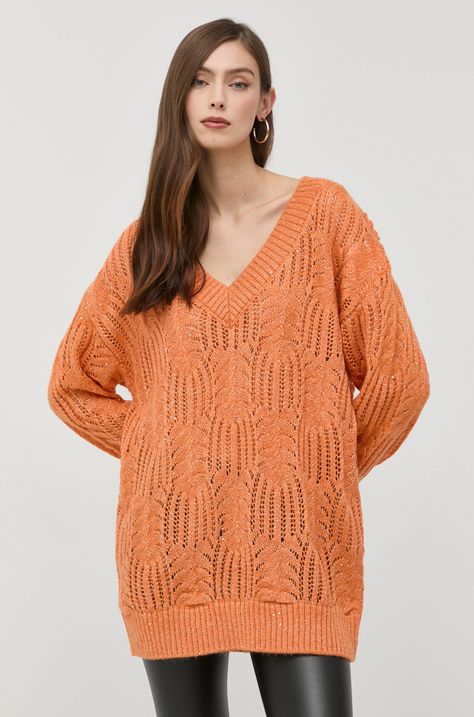 Silvian Heach pulover din amestec de lana