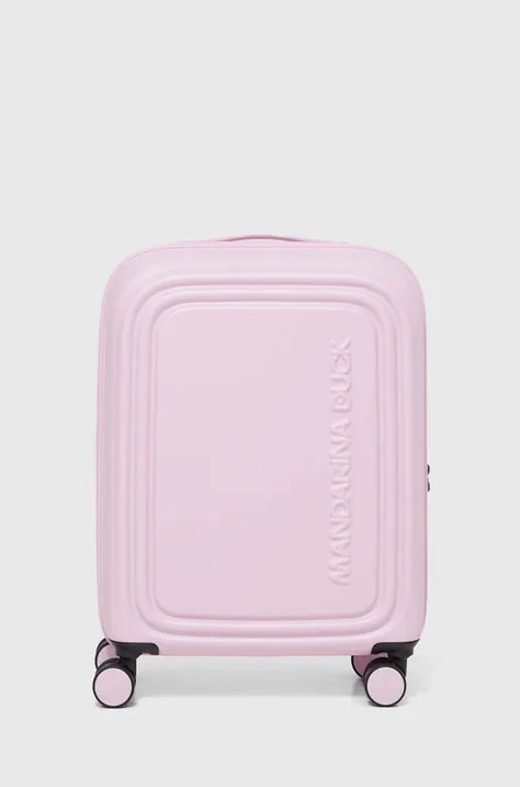 Βαλίτσα Mandarina Duck χρώμα: ροζ