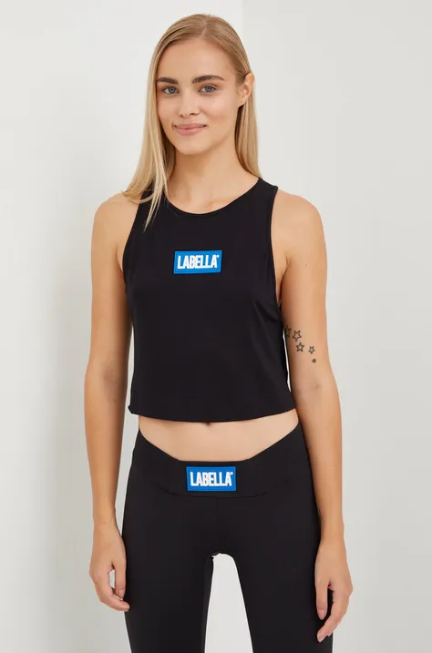 LaBellaMafia top Go On femei, culoarea negru