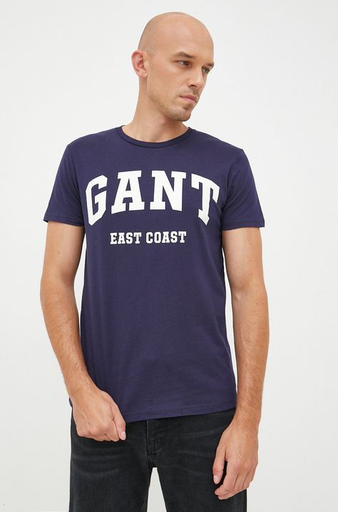 Bavlnené tričko Gant