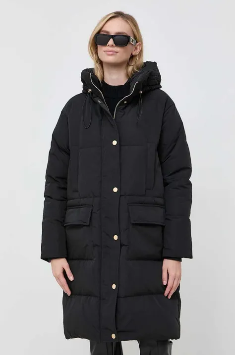 Пухова куртка Silvian Heach жіноча колір чорний зимова