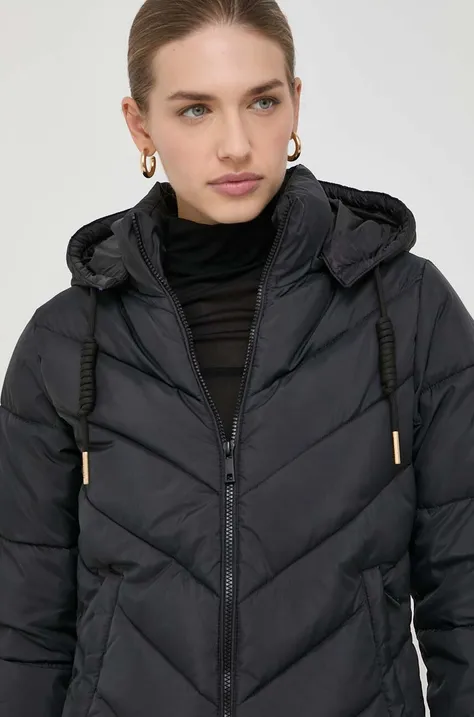 Куртка Silvian Heach жіноча колір чорний зимова