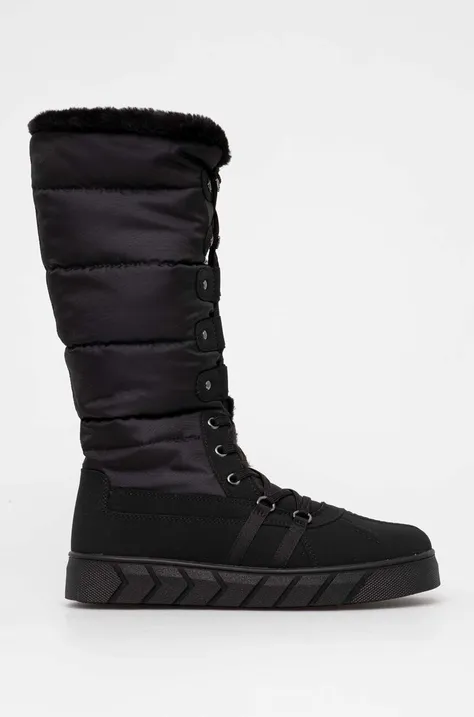 Μπότες χιονιού Wojas χρώμα: μαύρο, R7100181