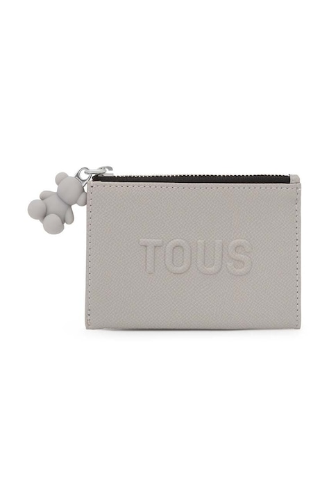 Tous portofel femei, culoarea gri